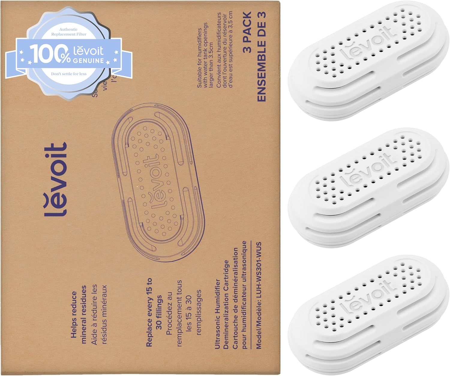 Levoit Humidifier Demineralization Cartridge