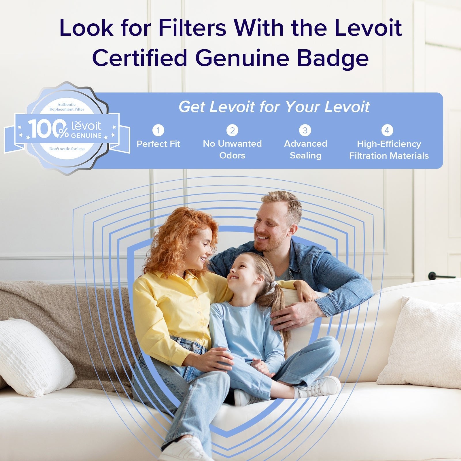 Levoit Vital 200S-P Smart Air Purifier - Black - Image 7